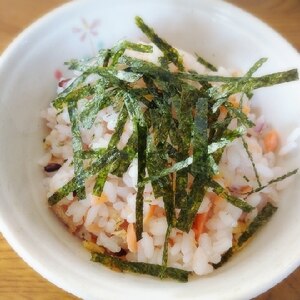 リメイク☆鮭混ぜ寿司